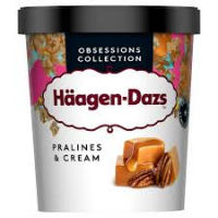 Häagen-Dazs Ice Cream Pralines & Cream 460ml