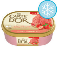 Carte D'or Strawberry Ice Cream 1000 ML