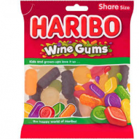 Haribo Wine Gums Share Bag 140g