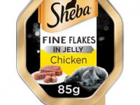 Sheba Tender Fine Flakes Chicken in Jelly Wet Cat Food 85 g