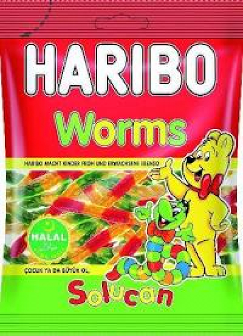 Haribo worms 80g (HALAL)