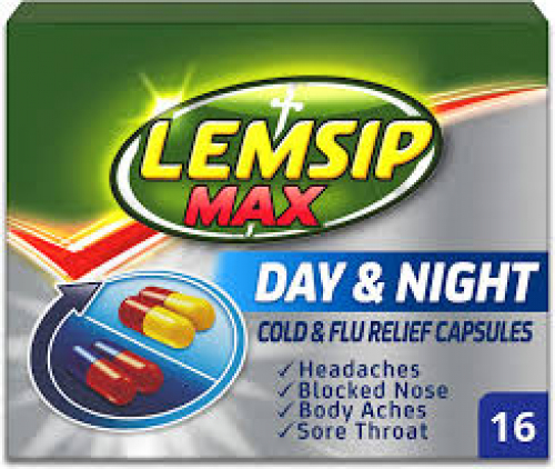 Lemsip Max DAY&NIGHT 16 CAP